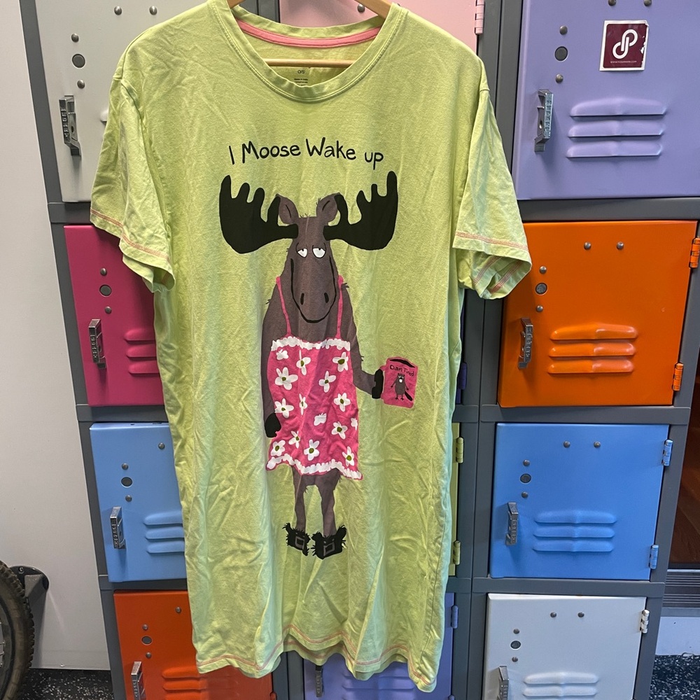 Hatley Green Moose Graphic Tee Short Sleeve